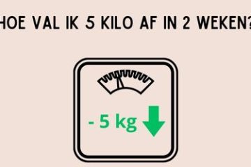 hoe val ik 5 kg af in 2 weken