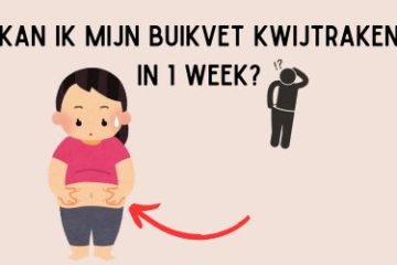 kan ik mijn buikvet kwijtraken in 1 week