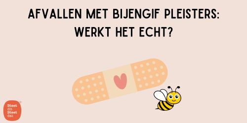 afvallen met bijengif pleisters