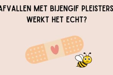 afvallen met bijengif pleisters